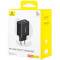 Зарядний пристрій BASEUS Cube Fast Charger C+U 30W Black (P10111404113-00)