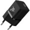 Зарядное устройство BASEUS GaN5 Fast Charger Mini 1C 20W Black w/Type-C to Type-C cable (P10110900113-00)