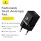 Зарядное устройство BASEUS GaN5 Fast Charger Mini 1C 20W Black w/Type-C to Type-C cable (P10110900113-00)