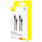 Кабель BASEUS Cafule Type-C to Type-C PD3.0 100W 2-Pack 1м Black/Red + Black/Gray (P10318306003-00)