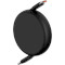 Кабель BASEUS Free2Draw Mini Retractable Charging Cable Type-C to Type-C PD3.0 100W 1м Black (P10364500111-00)