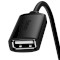 Кабель-удлинитель BASEUS AirJoy USB2.0 Extension Cable 0.5м Cluster Black (B00631100111-00)