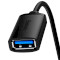 Кабель-удлинитель BASEUS AirJoy USB3.0 Extension Cable 1.5м Black (B00631103111-02)