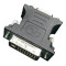 Адаптер CABLEXPERT DVI - VGA Black (A-DVI-VGA-BK)