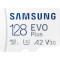 Карта памяти SAMSUNG microSDXC EVO Plus 128GB UHS-I U3 V30 A2 Class 10 + SD-adapter (MB-MC128SA/EU)