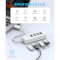 USB-хаб ORICO 4-in-1 USB-A to 4xUSB-A3.0 White