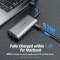 Порт-репликатор VENTION 5-in-1 USB-C to USB3.0x3/RJ-45/PD (TGDHB)