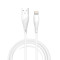 Кабель WUW X196 USB-A to Lightning 2.4A 1м White