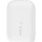 Зарядное устройство BELKIN Boost Up Charge Dual Wall Charger with PPS 37W White (WCB007VFWH)