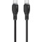 Кабель BASEUS Pudding Series Fast Charging Cable Type-C to Type-C 100W 1.2м Black (P10355702111-00)