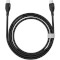 Кабель BASEUS Pudding Series Fast Charging Cable Type-C to Type-C 100W 1.2м Black (P10355702111-00)