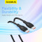 Кабель BASEUS Pudding Series Fast Charging Cable Type-C to Type-C 100W 1.2м Black (P10355702111-00)