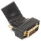 Адаптер поворотний POWERPLANT HDMI - DVI Black (KD00AS1301)