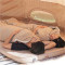 Надувной матрас NATUREHIKE NH20FCD08 Double Inflatable Sleeping Pad 200x132 Beige (6927595719695)