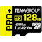 Карта памяти TEAM microSDXC Pro+ 128GB UHS-I U3 V30 A2 Class 10 + SD-adapter (TPPMSDX128GIA2V3003)