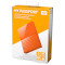 Портативный жёсткий диск WD My Passport 3TB USB3.0 Orange (WDBYFT0030BOR-WESN)