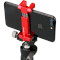 Держатель для смартфона ULANZI ST-03 Pocket Arca Swiss Phone Tripod Mount Red (UV-0596)