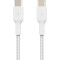 Кабель BELKIN Boost Up Charge Braided USB-C to USB-C 2м White (CAB004BT2MWH)