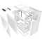 Корпус COOLER MASTER MasterBox NR200P V2 White (NR200PV2-WCNN-S00)