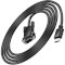 Кабель HOCO US12 HDTV Male to VGA Male HD Data Cable HDMI - VGA 2м Black (6942007628235)