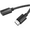 Кабель HOCO US13 HDTV Male to HDTV Female HD Extension Data Cable HDMI 1м Black (6942007628242)