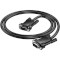 Кабель HOCO US11 VGA Male to VGA Male HD Data Cable VGA 1м Black (6942007628204)