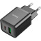 Зарядное устройство HOCO N28 Founder 1xUSB-A, 1xUSB-C, PD20W, QC3.0 Black (6931474783509)