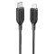 Кабель ANKER Powerline 322 USB-З to Lightning 1.8м Black (A81B6G11)