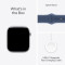 Смарт-годинник APPLE Watch Series 10 GPS 46mm Silver Aluminum Case with Denim Sport Band M/L (MWWM3QH/A)