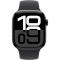 Смарт-годинник APPLE Watch Series 10 GPS 42mm Jet Black Aluminum Case with Black Sport Band S/M (MWWE3QH/A)