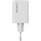 Зарядний пристрій CANYON CUW45CC GaN 2xUSB-C, 45W White (CNS-CUW45CC)