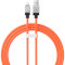 Кабель BASEUS CoolPlay Series Fast Charging Cable USB to iP 2.4A 1м Orange (CAKW000407)