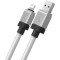 Кабель BASEUS CoolPlay Series Fast Charging Cable USB to iP 2.4A 2м White (CAKW000502)