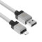 Кабель BASEUS CoolPlay Series Fast Charging Cable USB to iP 2.4A 2м White (CAKW000502)