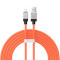 Кабель BASEUS CoolPlay Series Fast Charging Cable USB to iP 2.4A 2м Orange (CAKW000507)