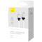 Кабель BASEUS CoolPlay Series Fast Charging Cable USB to iP 2.4A 1м White (CAKW000402)