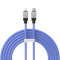 Кабель BASEUS CoolPlay Series Fast Charging Cable Type-C to iP 20W 2м Blue (CAKW000103)