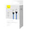 Кабель BASEUS CoolPlay Series Fast Charging Cable Type-C to iP 20W 2м Blue (CAKW000103)