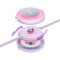 Кабель BASEUS Bright Mirror 2 Retractable 3-in-1 Fast Charging Data Cable USB to M+L+C 3.5A 1.1м Purple (CAMJ010005)