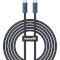 Кабель BASEUS Flash Series II USB4 Full Featured Charging Cable Type-C to Type-C 240W 1.8м Cluster Black (P10311803112-00)