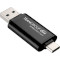 Флешка TEAM X1 Max USB/USB-C3.2 128GB (TX1MAX3128GB01)