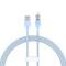 Кабель BASEUS Explorer Series Fast Charging Cable with Smart Temperature Control USB to iP 2.4A 1м Blue (CATS010003)