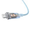 Кабель BASEUS Explorer Series Fast Charging Cable with Smart Temperature Control USB to iP 2.4A 1м Blue (CATS010003)