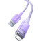 Кабель BASEUS Explorer Series Fast Charging Cable with Smart Temperature Control USB to iP 2.4A 1м Purple (CATS010005)