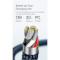 Кабель BASEUS Explorer Series Auto Power-Off Fast Charging Data Cable Type-C to IP 20W 2м Blue (CATS000103)