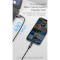 Кабель BASEUS Explorer Series Auto Power-Off Fast Charging Data Cable Type-C to IP 20W 2м Blue (CATS000103)