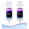 Кабель BASEUS Explorer Series Fast Charging Cable with Smart Temperature Control Type-C to iP 20W 1м Purple (CATS010205)