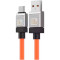 Кабель BASEUS CoolPlay Series Fast Charging Cable USB to Type-C 100W 2м Orange (CAKW000707)