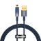 Кабель BASEUS Explorer Series Auto Power-Off Fast Charging Data Cable USB to IP 2.4A 1м Blue (CATS000403)