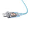 Кабель BASEUS Explorer Series Fast Charging Cable with Smart Temperature Control Type-C to iP 20W 1м Blue (CATS010203)